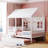 Rezac Standard House Style Bed with Trundle-1649435918-1649435916