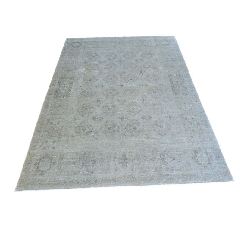 One-of-a-Kind 9' X 12' Wool Area Rug in Grey
