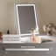 LED Lighted Vanity Mirror with 3-Color Lighting Stepless Dimming Touch Control 