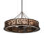Oak Leaf Downrod Ceiling Fan
