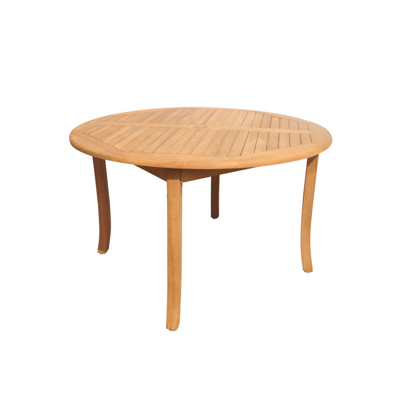 Leveb Outdoor 7 - Piece Teak Dining Set, 52" L x 52" W x 30.5" H, 3