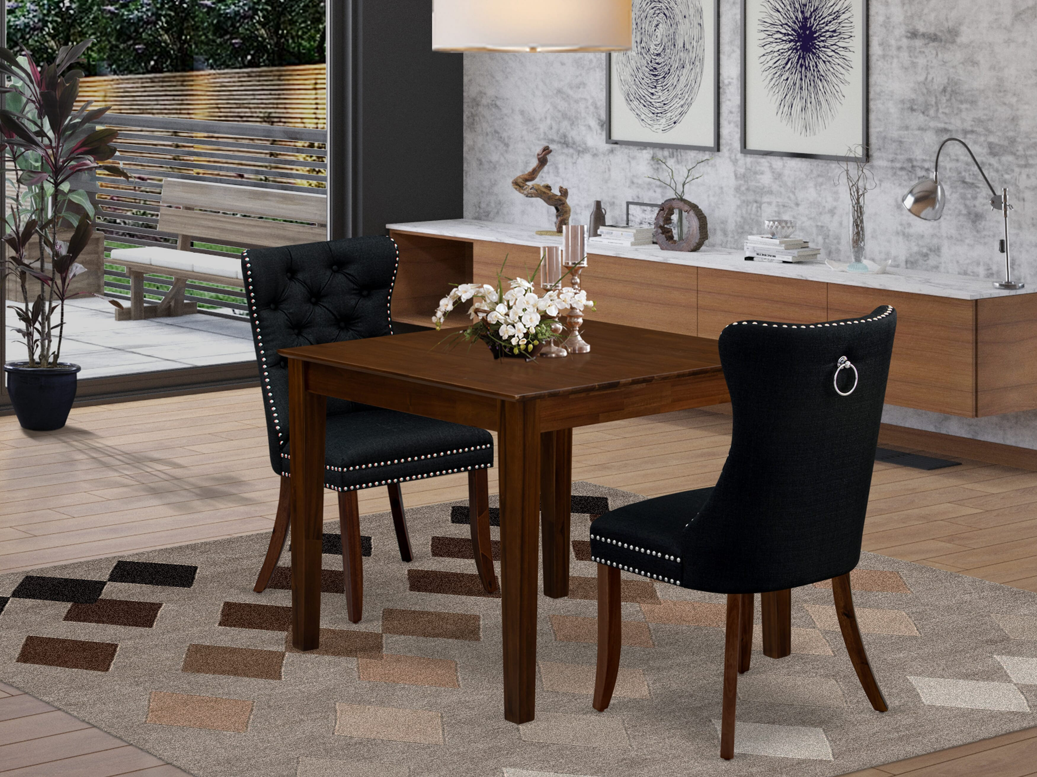 Red Barrel Studio® 3 Pc Set for Small Spaces Square Kitchen