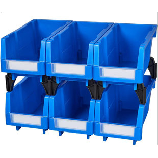 Stalwart Small Part Organizer with 24 Plastic Storage Bins 11.63