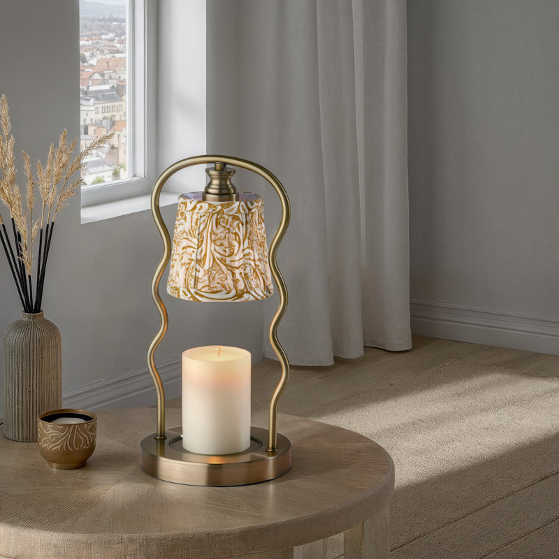 Twirl Candlewarmer Lamp with Timer - Dimmable Wax Melt Heater, 3 Lighting Modes & Auto Shutoff