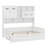 Platform Bed With Twin Size Trundle, All-In-One Cabinet And Shelf-107330298-107330299