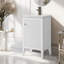 Ensemble de meuble-lavabo sur pied lavabo simple 24 po avec plateau en céramique blanche-105208973-119711649-105208961