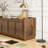 Cat Litter Box Enclosure with 2 Cabinets