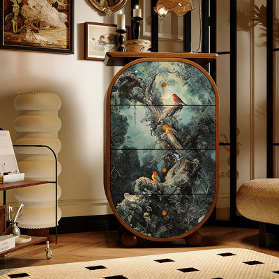 Armoire de rangement 4 tiroirs Art