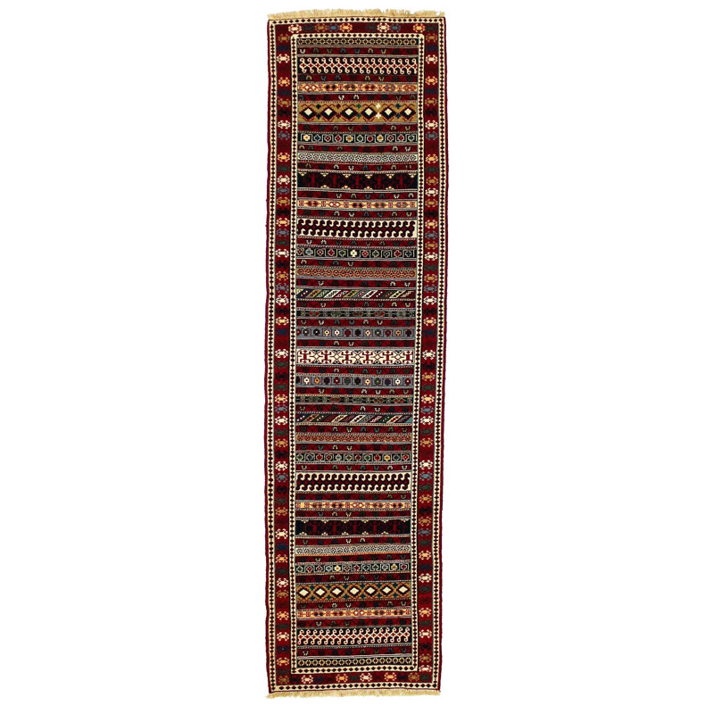 3x10 Multicolor Turkish Patchwork Runner