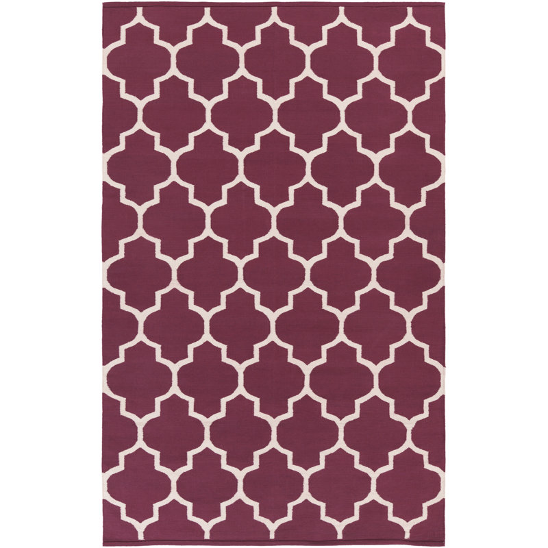 Bethy Cotton Geometric Indoor Rug, Rectangle 8' x 10'