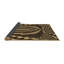Tapis abstrait en laine beige / noir-320688931