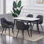 Aliauna 47cm H Upholstered Metal Armchair-1053907005
