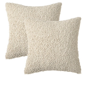  Square  Faux Fur Pillow Cover