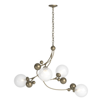 Sprig 4 - Light Unique/Statement Geometric Chandelier