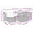  7 Piece Patio Sofa Set With Cushions Poly Rattan Acacia-709518403-709518402
