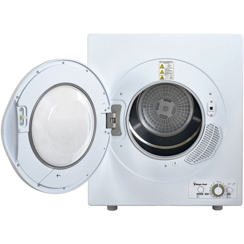 Magic Chef 2.6-Cu. Ft. Compact Electric Dryer in White