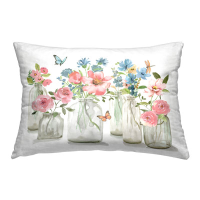 Floral Throw Pillow