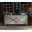 Velencia 2Pc Modern Living Room Set  in Silver