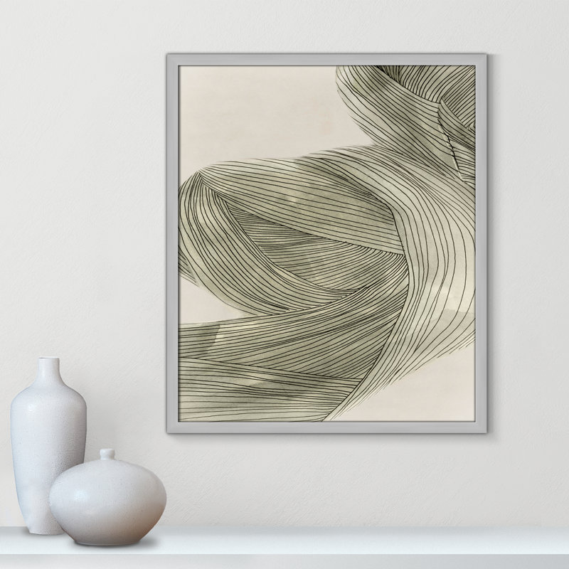 Dreaming In Pastel II by John Constable, Matte Silver, 25.5" H x 21.5" W x 0.75" D
