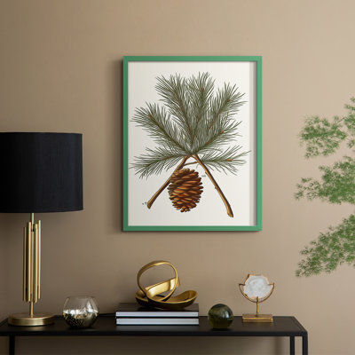 Art des Fêtes de Noël - série 2 - CCLxx, reproduction encadrée - bois massif
