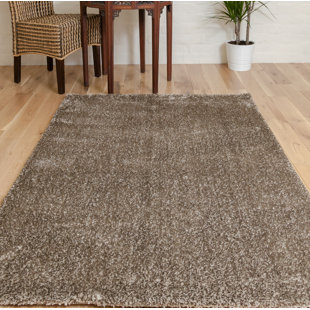 Medfield Solid Colour Shag 120cm X 170cm Area Rug