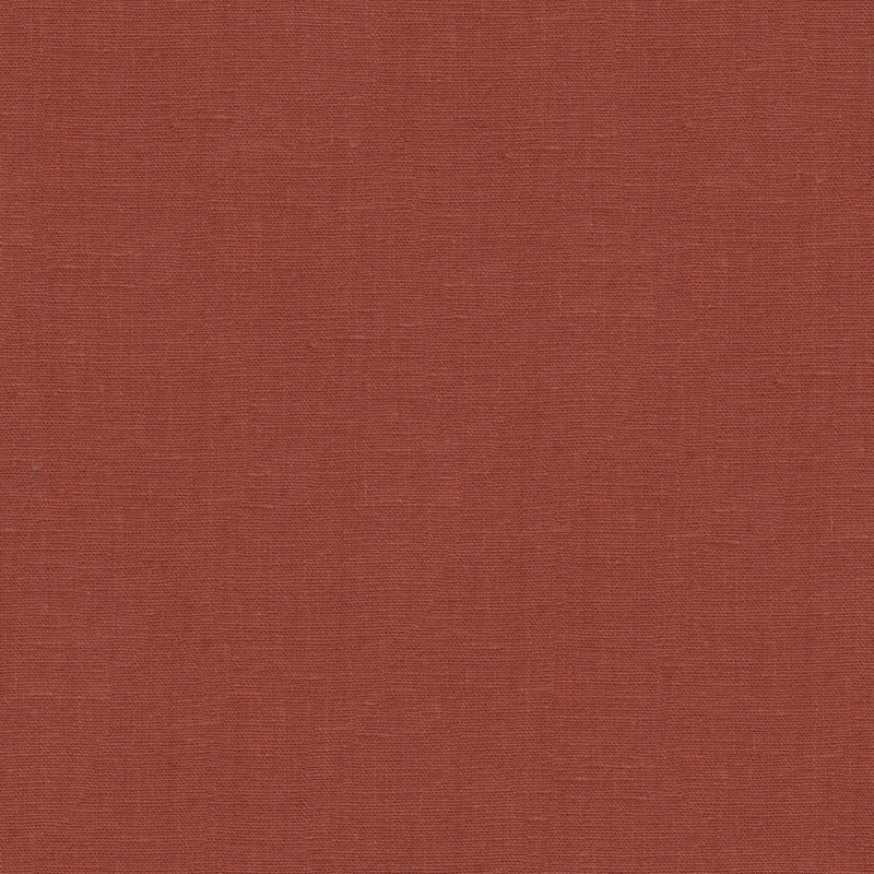 Perfect Plains Dublin Linen Fabric, Rust