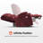 Melahat 27" Extra Wide Seat Lay Flat Dual Motor Power Recliner Lift Chair with Massage and Heat-827476663