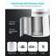 Distillateur d'eau, filtre purificateur d'eau 6L plus grand de 6 gallons pour le comptoir de table, machine à distiller en plastique 900W, machine à boire intérieure en acier inoxydable pour faire des eaux propres, blanc