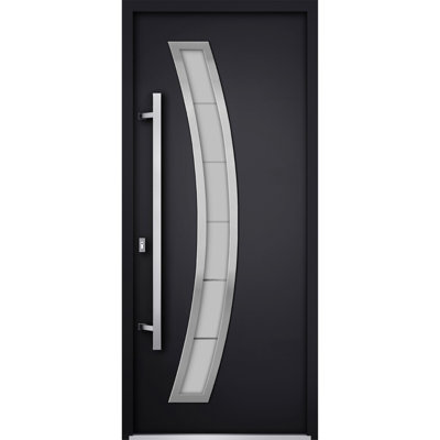 Deux portes d'entrée à l'avant