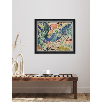 In Landscape at Collioure by Henri Matisse, Classic World Famous Painting on Cotton Canvas Wallart
