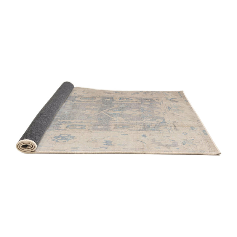 Tapis abstrait moderne 4339, Rond 7 pi