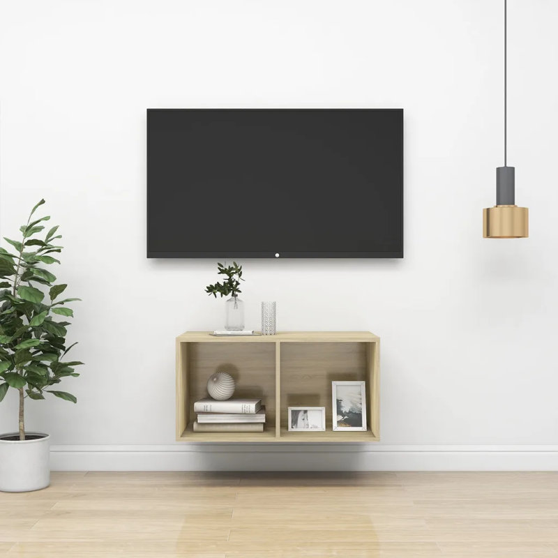 Dellatorre Cube Shelf, Sonoma Oak