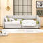 Lit de jour rembourré en lin Allenhurst-480370875
