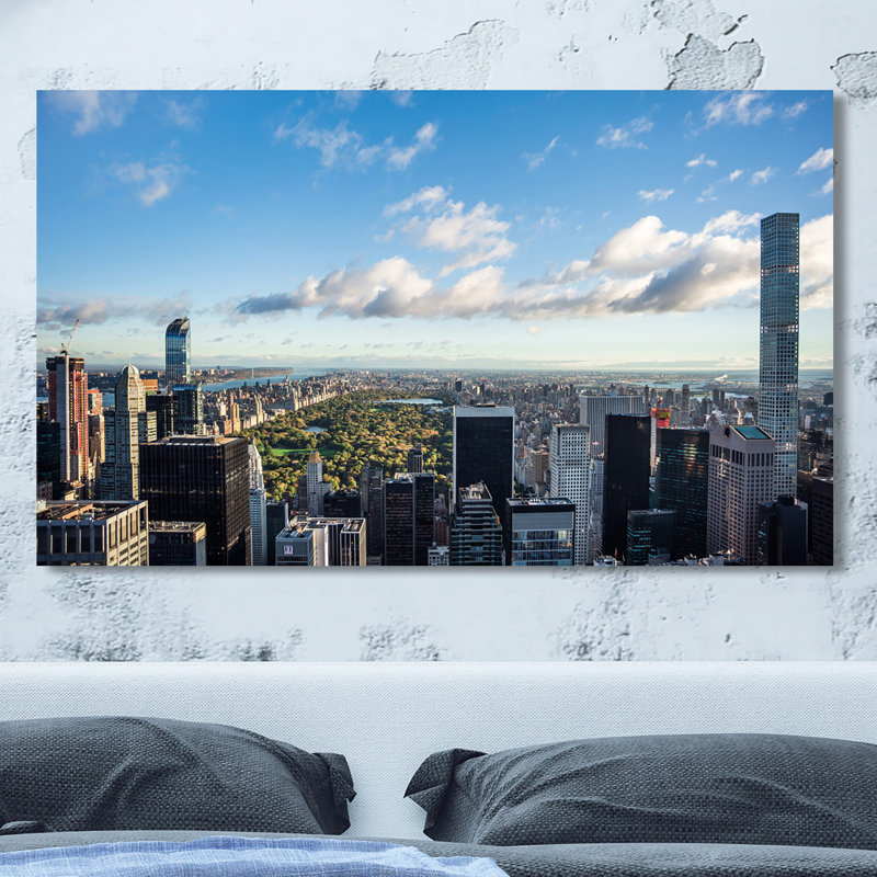 " New York Central Park II ", 36" H x 60" W x 1.5" D