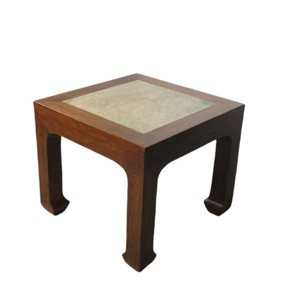Asian Classic Marble End Table