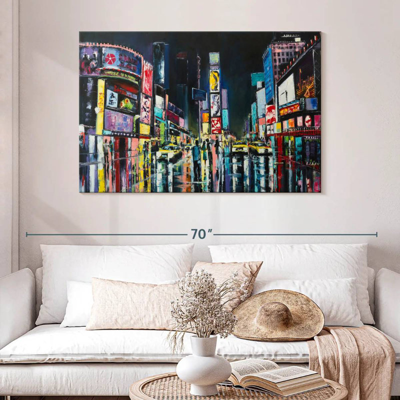Sirci, New York, H 32 po x l 48 po