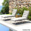 Outsunny Sun Lounger Cushions Only Set of 2, 190 x 56 x 10 cm-426838547