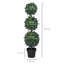 110cm Faux Lavender Topiary in Pot