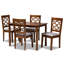 Ensemble de salle à manger 5 pièces Saltzman-1203412462-1203412463