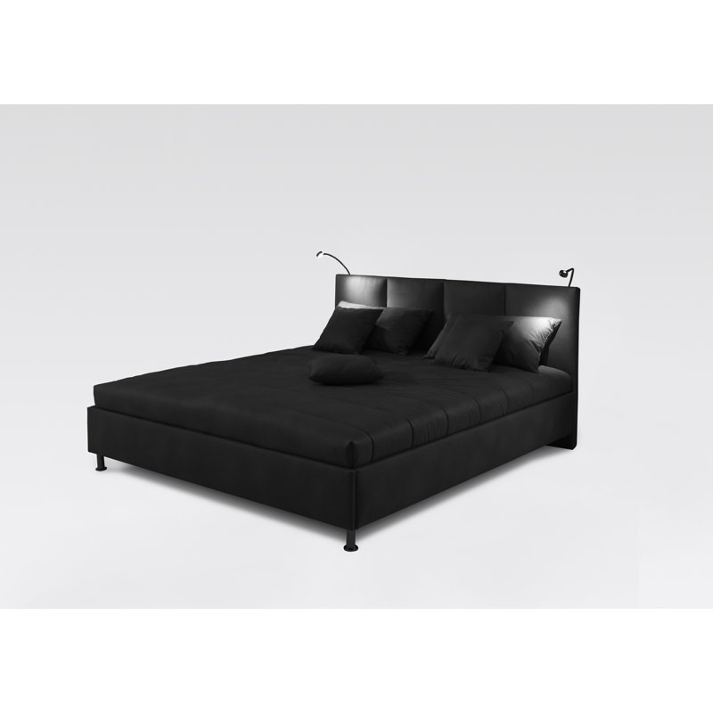 Fish Polyester Solid Colour Bedspread, 100 x 200cm, Black