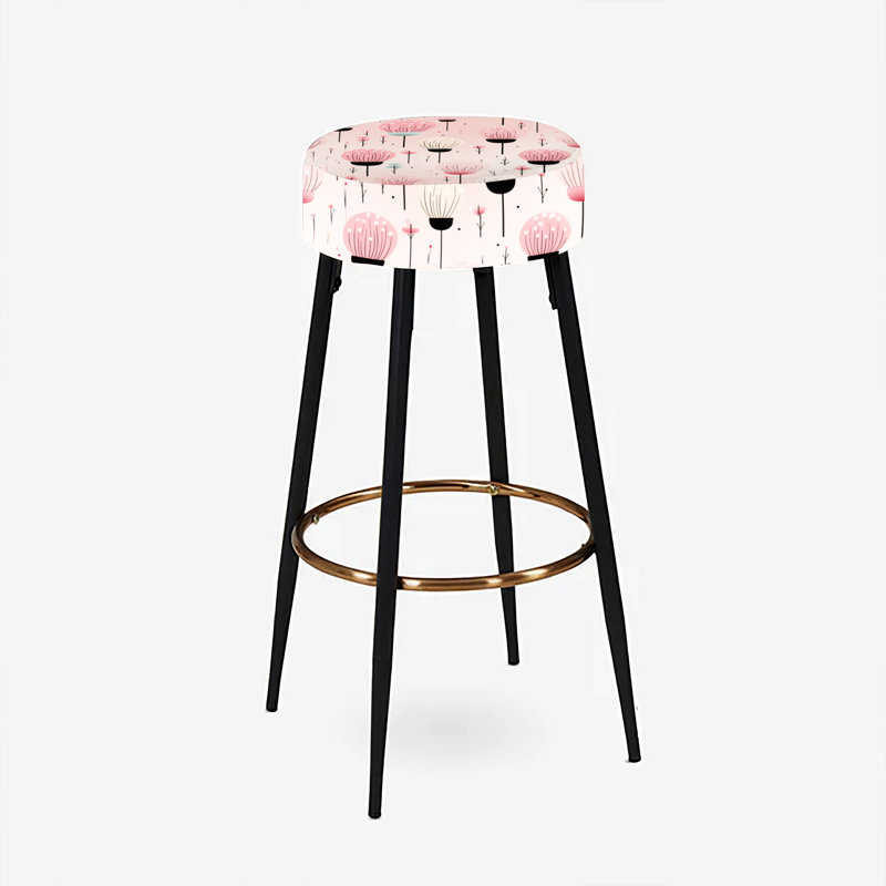 Ensemble de 2 tabourets de bar Pastel