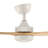 42" 3 - Blade Modern Farmhouse Small Room LED Ceiling Fan with Light and Remote-1997669445