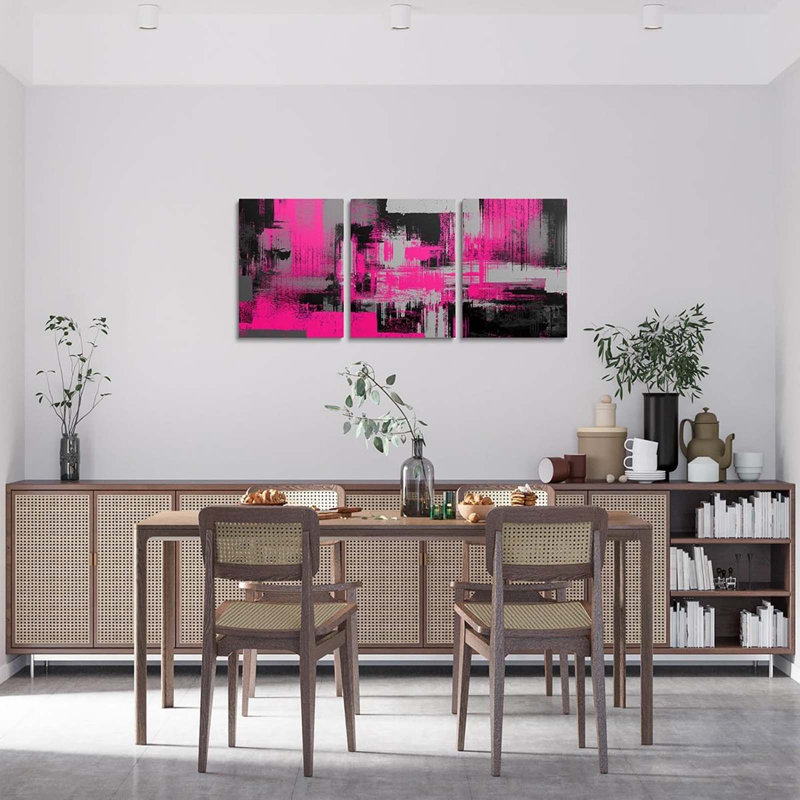 3 Piece Wrapped Canvas Wall Art
