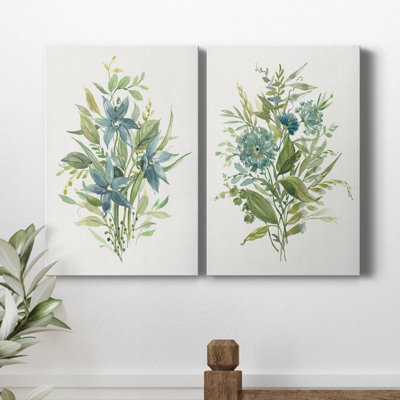 " Greenery I " 2 - Pieces Painting Print