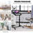 71cm H x 64cm W Laptop/Tablet Storage Cart with Wheels