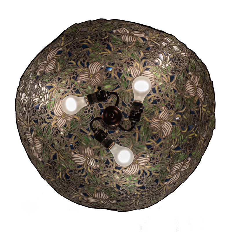 Mylee 3 - Light Pendant, Green/Brown