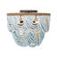 Ombre Wood Bead Flush Mount-428949238-428949239