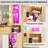 Vanity Desk with Mirror and Lights with Glass Table Top, Makeup Vanity Table with LED Lights,Dressing Table with Storage Cabinet, Brightness Adjustable, Vanity Set for Bedroom,Oak