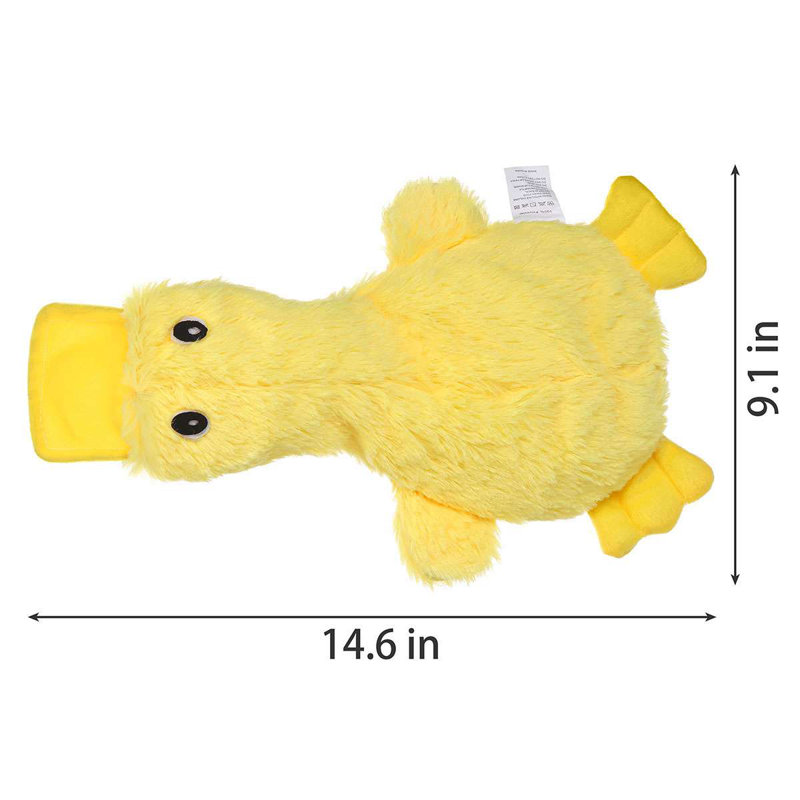 Peluche pelucheux qui grince des jouets pour chien