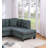Living Room Furniture 2-PCS Sectional Sofa Set LAF Sofa And RAF Chaise Tweeted-Like Velvet Tufted Couch Nailheads-15642049